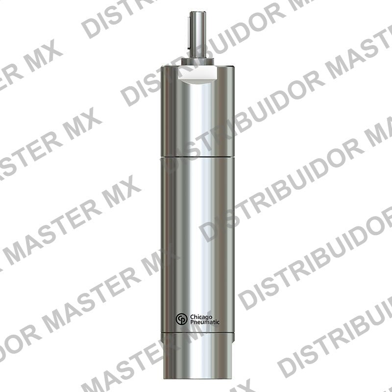 Motor Neumático de Aire Chicago Pneumatic M16-700-KSL | ATEX | Acero Inoxidable | 160W | 700 rpm | Eje con Cuñero