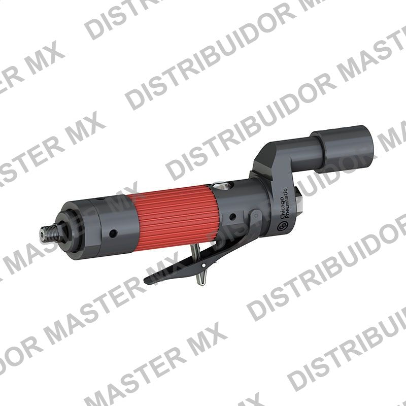 Motor Neumático de Aire Chicago Pneumatic M2501-5500-TL | 250W 0.34 HP | 5,500 rpm | Eje Roscado | Escape Coaxial