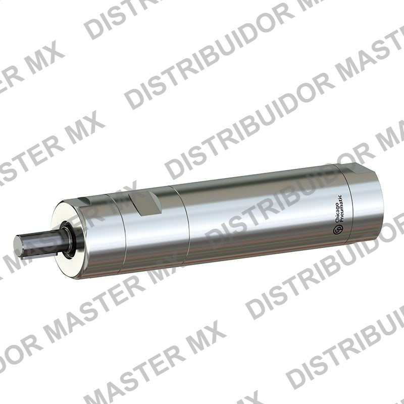 Motor Neumático de Aire Chicago Pneumatic M25-770-KSL | ATEX | Acero Inoxidable | 250W | 770 rpm | Eje con Cuñero