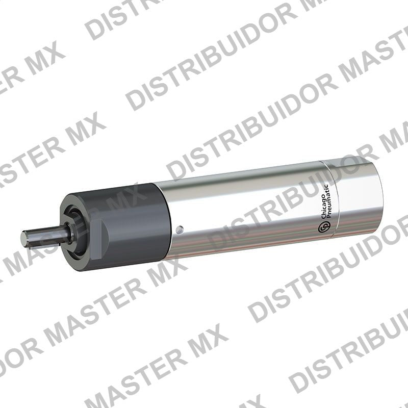 Motor Neumático de Aire Chicago Pneumatic MR16-800-KL | ATEX | 160W | Reversible | 800 rpm | Eje con Cuñero | Compacto