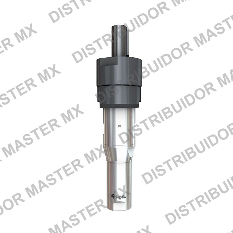 Motor Neumático de Aire Chicago Pneumatic MR84-35-K | ATEX | 630W | Reversible | 35 rpm | Eje con Cuñero | Ultra Alto Par