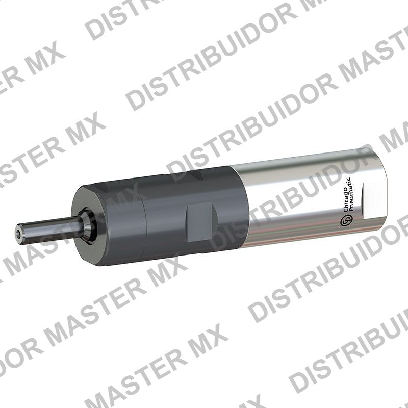 Motor Neumático de Aire Chicago Pneumatic MR8401-1900-K | ATEX | 630W 0.83 HP | Reversible | 1,900 rpm | Escape Coaxial | Eje con Cuñero