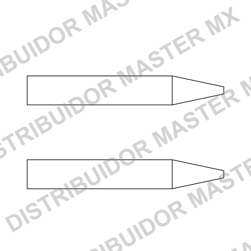 Punzon Conico Chicago Pneumatic Zanco .401 - Para Martillo Neumatico