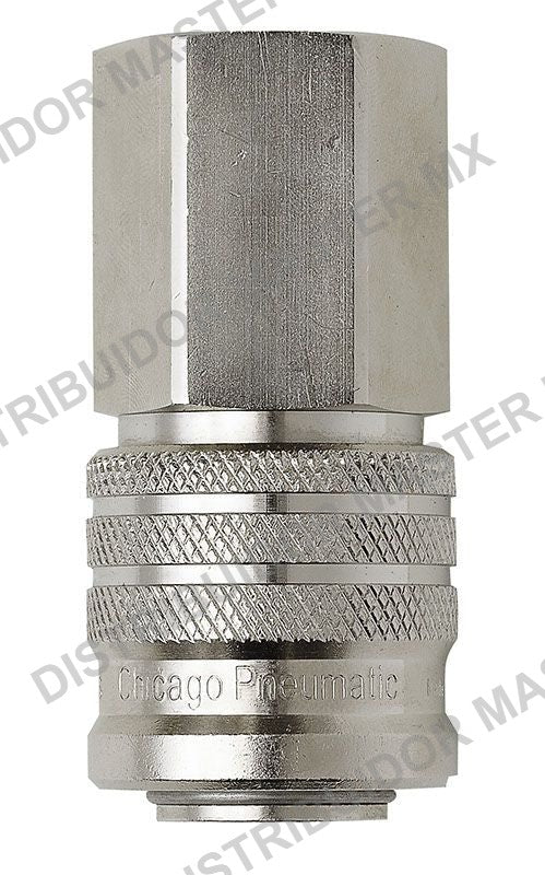 Acople Rapido Hembra Chicago Pneumatic F06S 1/4 NPT - Serie 06S