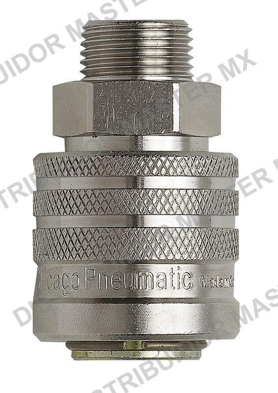 Acople Rapido Macho Chicago Pneumatic M06S 1/2 NPT - Serie 06S