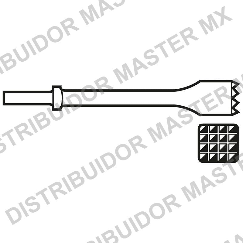 Buje Adaptador para Cincel de Zanco Hexagonal Chicago Pneumatic - Accesorio Original